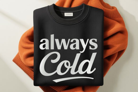 Always Cold Typographic Winter Shirt SVG Review