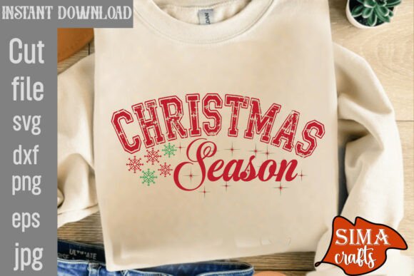 Christmas Season Varsity SVG, Christmas Review