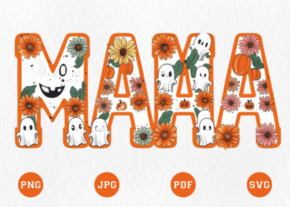 Halloween Mama Png Retro Spooky Mama