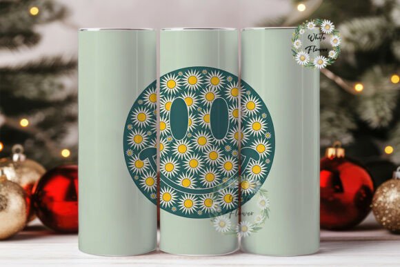 Retro Daisy Smiley 20oz Tumbler Wrap Review