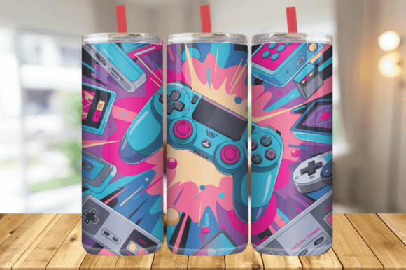 Retro Gamer Vibes Tumbler: A Designer’s Review
