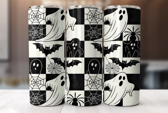 Retro Halloween 20oz Tumbler Wrap PNG Review