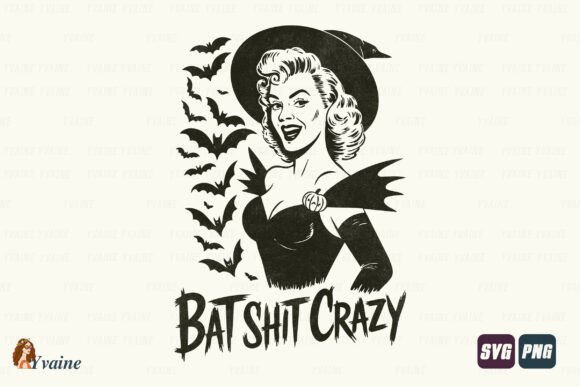 Review: Funny Crazy Witch Halloween PNG SVG