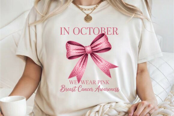 Review: In October We Wear Pink Girly Shirt PNG