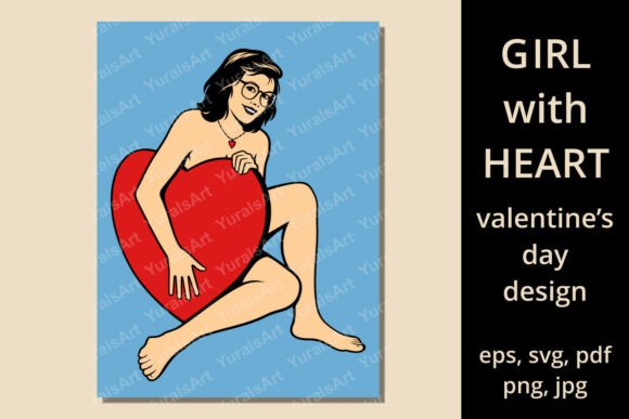 Sexy Girl with Heart Embroidery Review