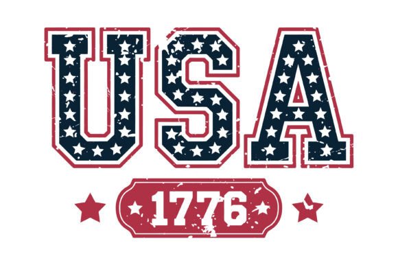 Vintage USA 1776 Stars Embroidery Review